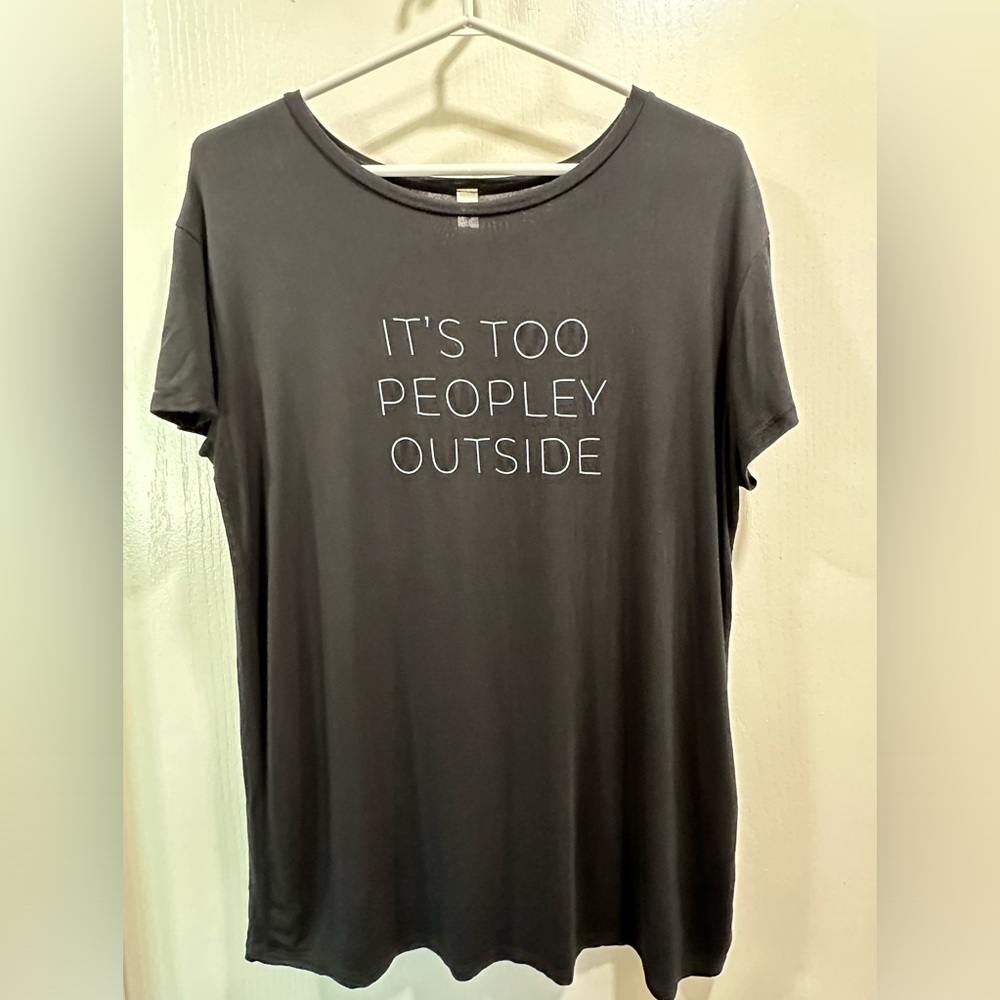 Ladies Too Peopley tshirt